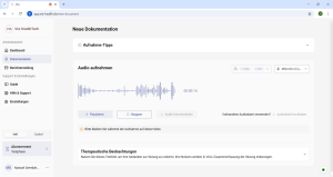 Dokumentation in VIA