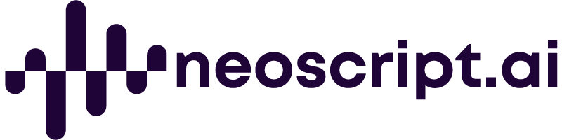 Das Logo von neoscript.ai