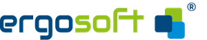 Das Logo von ergosoft, dem Hersteller der Psychotherapie Software psychodat